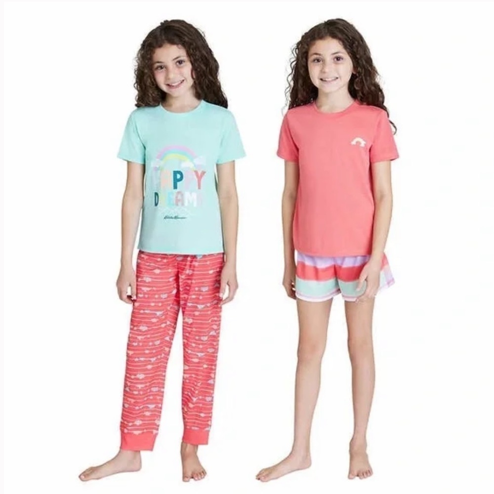 Eddie Bauer kids 4-piece sleep set girls Size:M(10/12)   New With Tag